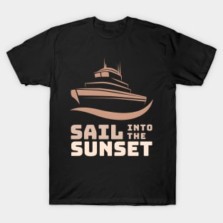 Sail Into the Sunset T-Shirt